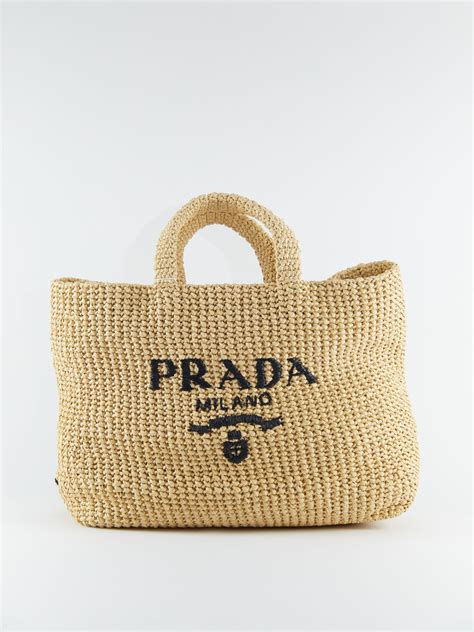 prada raffia bag black|large raffia tote bag.